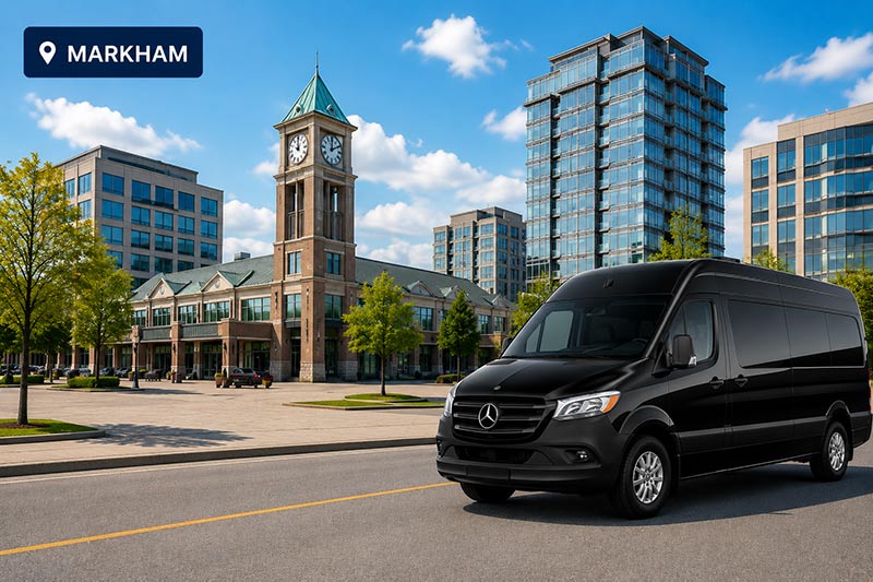 Markham passenger van rental